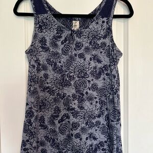 Aventura Blue Tank Top